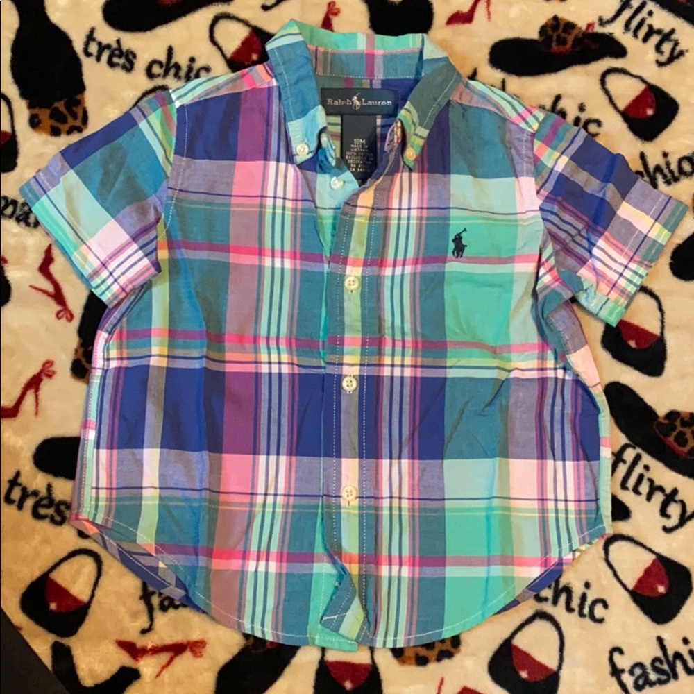 Boys’ button down polo